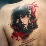 Фото тату с Виктором Цоем 15.08.2020 №006 -Viktor Tsoi tattoo- tatufoto.com