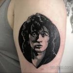 Фото тату с Виктором Цоем 15.08.2020 №029 -Viktor Tsoi tattoo- tatufoto.com