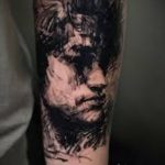 Фото тату с Виктором Цоем 15.08.2020 №032 -Viktor Tsoi tattoo- tatufoto.com