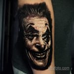 Фото тату с Джокером 16.08.2020 №011 -Joker tattoo- tatufoto.com
