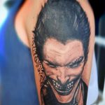 Фото тату с Джокером 16.08.2020 №046 -Joker tattoo- tatufoto.com