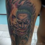 Фото тату с Джокером 16.08.2020 №056 -Joker tattoo- tatufoto.com