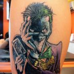 Фото тату с Джокером 16.08.2020 №112 -Joker tattoo- tatufoto.com