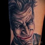 Фото тату с Джокером 16.08.2020 №123 -Joker tattoo- tatufoto.com