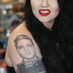 Фото тату с Элвисом Пресли 15.08.2020 №002 -Elvis Presley tattoo- tatufoto.com