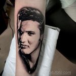 Фото тату с Элвисом Пресли 15.08.2020 №012 -Elvis Presley tattoo- tatufoto.com