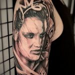 Фото тату с Элвисом Пресли 15.08.2020 №019 -Elvis Presley tattoo- tatufoto.com
