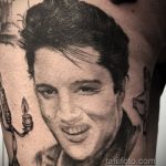 Фото тату с Элвисом Пресли 15.08.2020 №024 -Elvis Presley tattoo- tatufoto.com