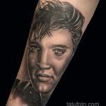 Фото тату с Элвисом Пресли 15.08.2020 №029 -Elvis Presley tattoo- tatufoto.com