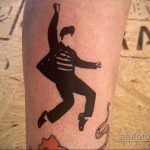 Фото тату с Элвисом Пресли 15.08.2020 №051 -Elvis Presley tattoo- tatufoto.com