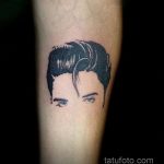 Фото тату с Элвисом Пресли 15.08.2020 №068 -Elvis Presley tattoo- tatufoto.com