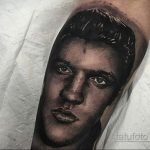 Фото тату с Элвисом Пресли 15.08.2020 №073 -Elvis Presley tattoo- tatufoto.com