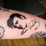 Фото тату с Элвисом Пресли 15.08.2020 №077 -Elvis Presley tattoo- tatufoto.com