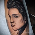 Фото тату с Элвисом Пресли 15.08.2020 №078 -Elvis Presley tattoo- tatufoto.com