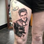 Фото тату с Элвисом Пресли 15.08.2020 №084 -Elvis Presley tattoo- tatufoto.com