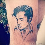 Фото тату с Элвисом Пресли 15.08.2020 №091 -Elvis Presley tattoo- tatufoto.com