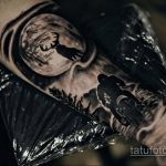 Фото тату с мотоциклом 29.08.2020 №028 -moto tattoo- tatufoto.com