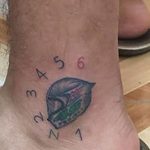 Фото тату с мотоциклом 29.08.2020 №057 -moto tattoo- tatufoto.com