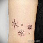 Фото тату со снегом и льдом 17.08.2020 №016 -snow and ice tattoo- tatufoto.com