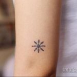 Фото тату со снегом и льдом 17.08.2020 №037 -snow and ice tattoo- tatufoto.com