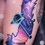 Фото тату со снегом и льдом 17.08.2020 №039 -snow and ice tattoo- tatufoto.com