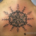 Фото тату со снегом и льдом 17.08.2020 №061 -snow and ice tattoo- tatufoto.com