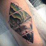 Фото тату со снегом и льдом 17.08.2020 №091 -snow and ice tattoo- tatufoto.com
