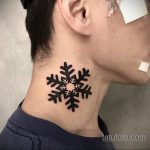 Фото тату со снегом и льдом 17.08.2020 №099 -snow and ice tattoo- tatufoto.com