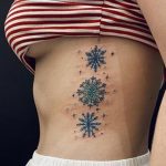 Фото тату со снегом и льдом 17.08.2020 №101 -snow and ice tattoo- tatufoto.com