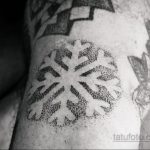 Фото тату со снегом и льдом 17.08.2020 №112 -snow and ice tattoo- tatufoto.com