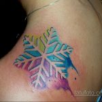 Фото тату со снегом и льдом 17.08.2020 №149 -snow and ice tattoo- tatufoto.com