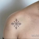 Фото тату со снегом и льдом 17.08.2020 №176 -snow and ice tattoo- tatufoto.com