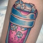 Фото тату со снегом и льдом 17.08.2020 №214 -snow and ice tattoo- tatufoto.com