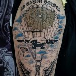 Фото татуировки ВДВ 02.08.2020 №012 -airborne tattoo- tatufoto.com