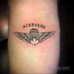 Фото татуировки ВДВ 02.08.2020 №027 -airborne tattoo- tatufoto.com