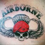 Фото татуировки ВДВ 02.08.2020 №052 -airborne tattoo- tatufoto.com
