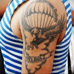 Фото татуировки ВДВ 02.08.2020 №067 -airborne tattoo- tatufoto.com
