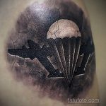 Фото татуировки ВДВ 02.08.2020 №077 -airborne tattoo- tatufoto.com