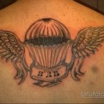 Фото татуировки ВДВ 02.08.2020 №084 -airborne tattoo- tatufoto.com