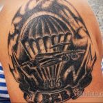 Фото татуировки ВДВ 02.08.2020 №139 -airborne tattoo- tatufoto.com