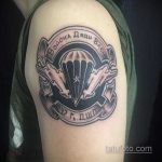 Фото татуировки ВДВ 02.08.2020 №149 -airborne tattoo- tatufoto.com