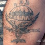 Фото татуировки ВДВ 02.08.2020 №150 -airborne tattoo- tatufoto.com