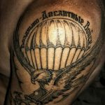 Фото татуировки ВДВ 02.08.2020 №153 -airborne tattoo- tatufoto.com