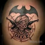 Фото татуировки ВДВ 02.08.2020 №180 -airborne tattoo- tatufoto.com