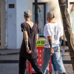 Два парня с татуировками на лице и теле -Уличная тату-street tattoo-21.09.2020-tatufoto.com 21