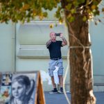 Рукав тату с часами и лицом девушки на правой руке взрослого мужчины - Уличная татуировка 14.09.2020 – tatufoto.com 4