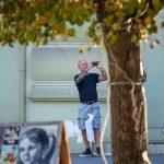 Рукав тату с часами и лицом девушки на правой руке взрослого мужчины - Уличная татуировка 14.09.2020 – tatufoto.com 5