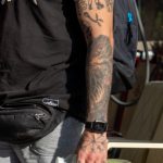 Тату волк из ну погоди на ноге парня –Уличная татуировка (street tattoo)–22.09.2020–tatufoto.com 5