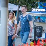 Тату геометрия красным на левой руке парня – 17.09.2020 – tatufoto.com 4