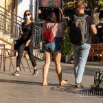 Тату глаз внизу левой ноги девушки – Уличная татуировка 14.09.2020 – tatufoto.com 7